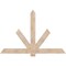 Ekena Millwork Kennewick Smooth Timber Gable Bracket, Douglas Fir, 72"W x 48"H x 1 1/2"D x 5 1/2"F, 16/12 Pitch GBW072X48X0206KEN00SDF - alternate 1